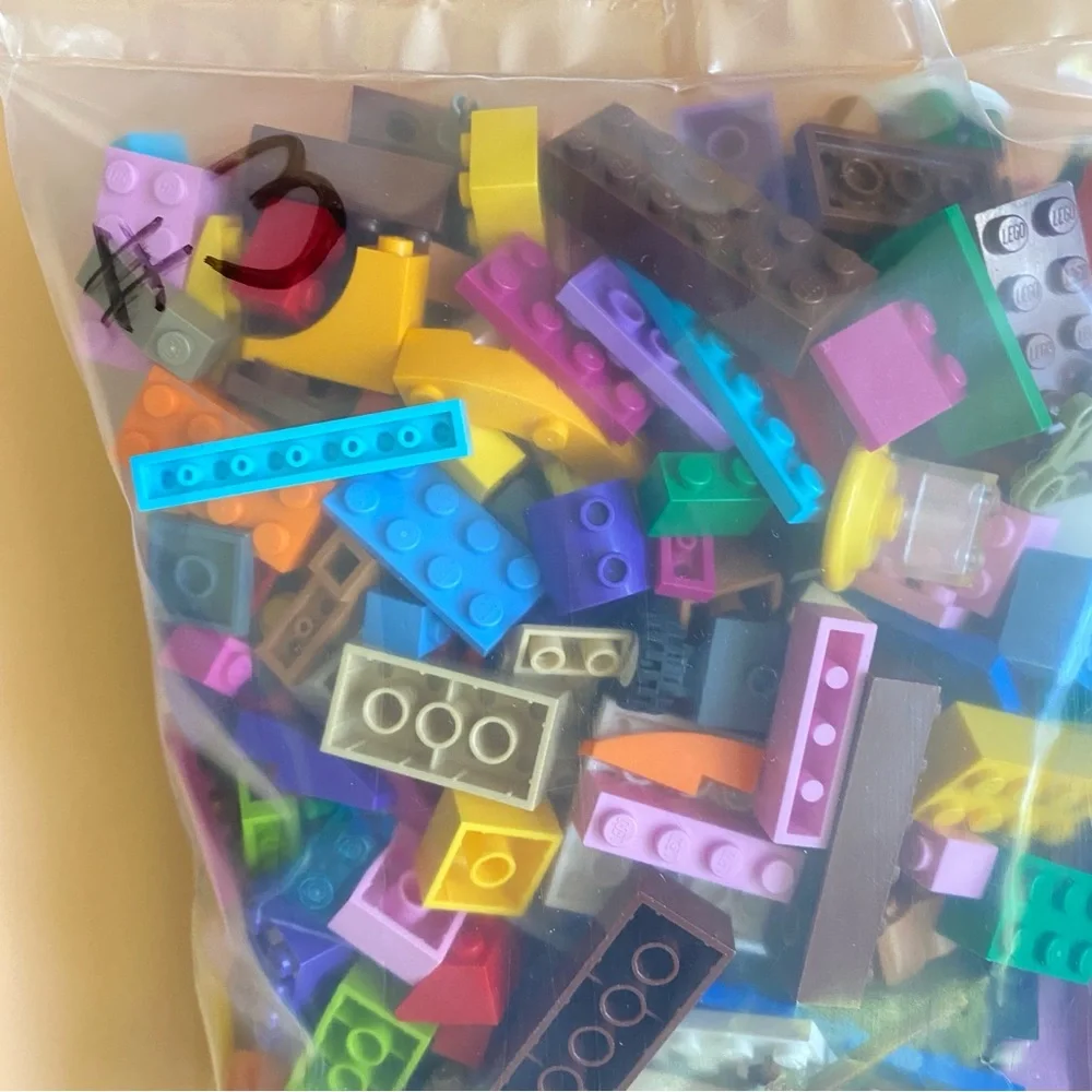 LEGOS Bulk Pieces Mixed Random Lot Over 1 lb. From Many Sets Mix Lot #3